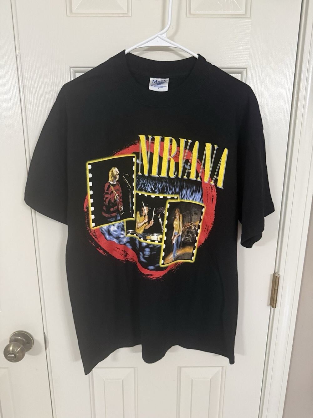 Nirvana 1997 Vintage T-Shirt Men's L From the Muddy Banks of the Wishkah